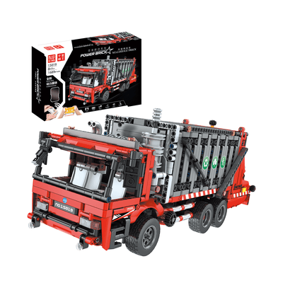 MOULD KING 17010 Remote Control Dump Truck Building Toy Set