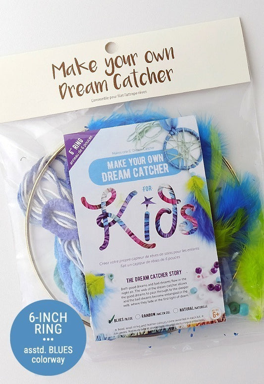 Make Your Own 15cm Dream Catcher kit – Rainbow Poochy