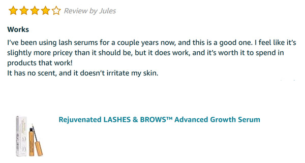 Jules Loves Rejuvenated LASHES & BROWS Advanced Growth Serum