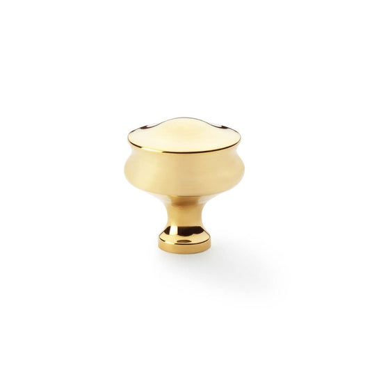Alexander and Wilks Monica Cabinet Cup Pull - Antique Brass