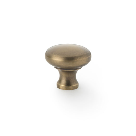 Alexander and Wilks Monica Cabinet Cup Pull - Antique Brass