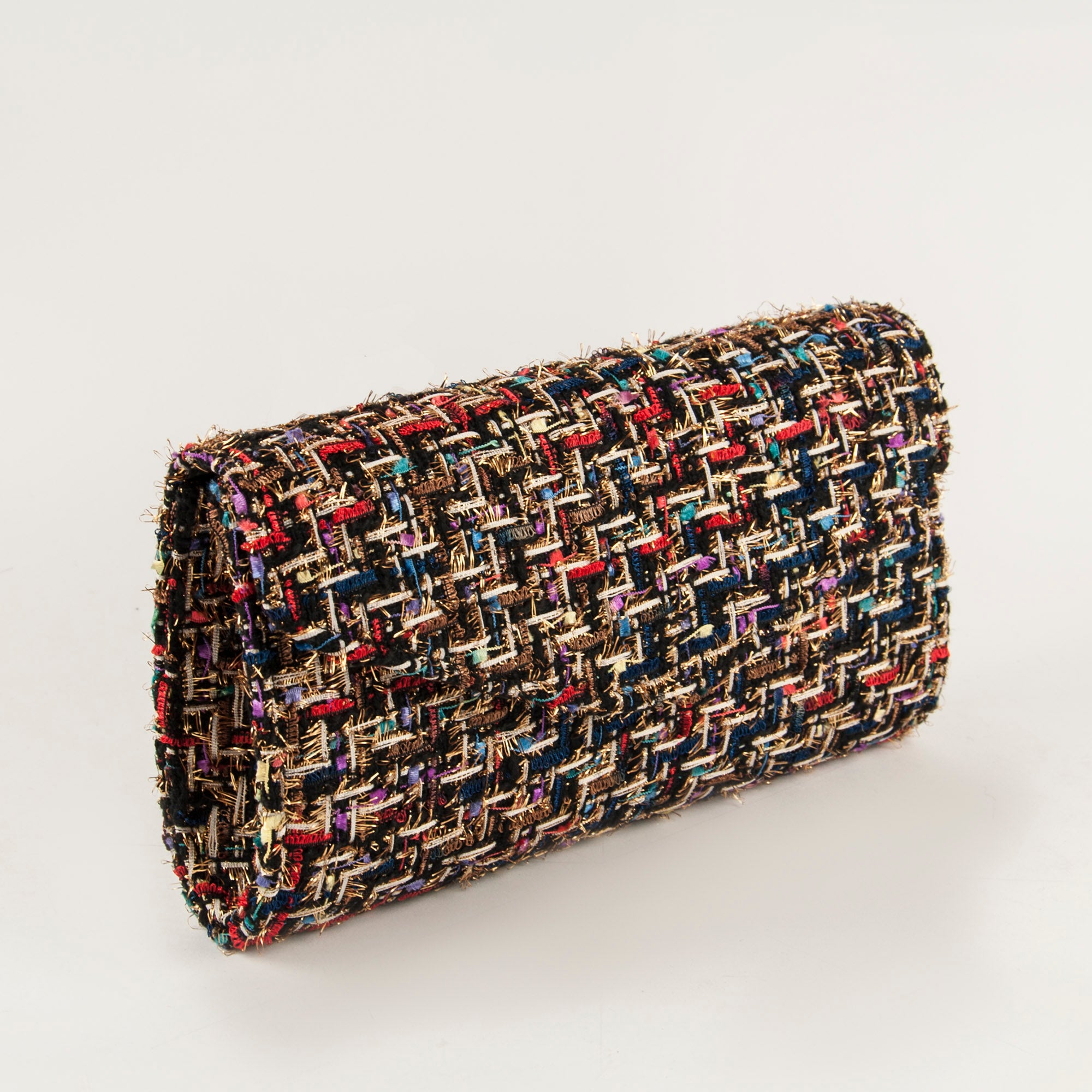 Bolso estampado tweed