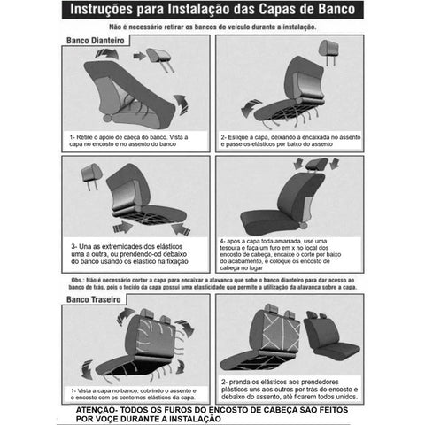 Capa de banco Automotivo Tecido Original Para Todos os Modelos Fiat Palio Uno Siena Idea Argo Cronos Tipo Strada Fiorino Grand Siena