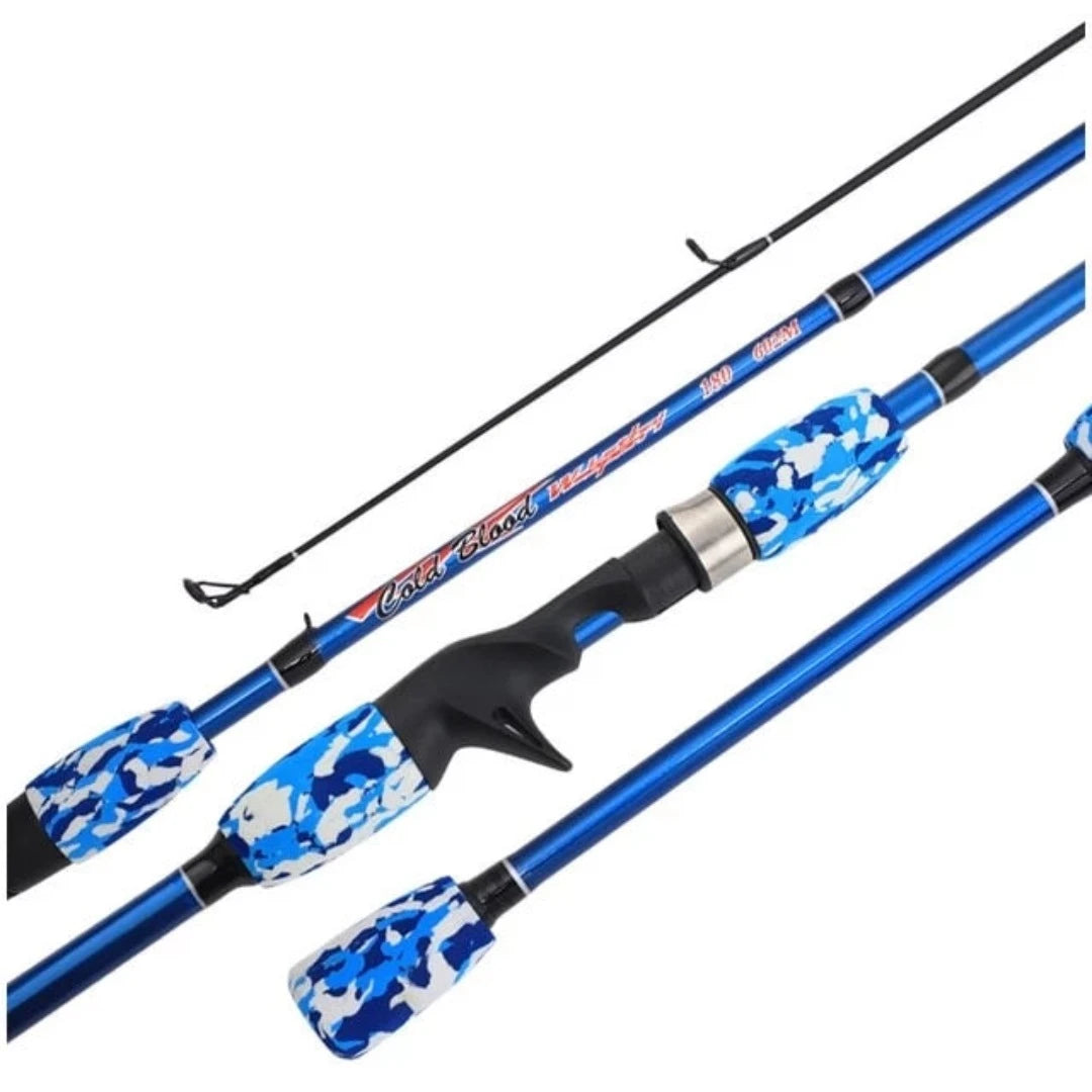 Vara Pesca Cold  P/ Carretilha 1,80 Mt 25 Lbs 2 Pt Azul