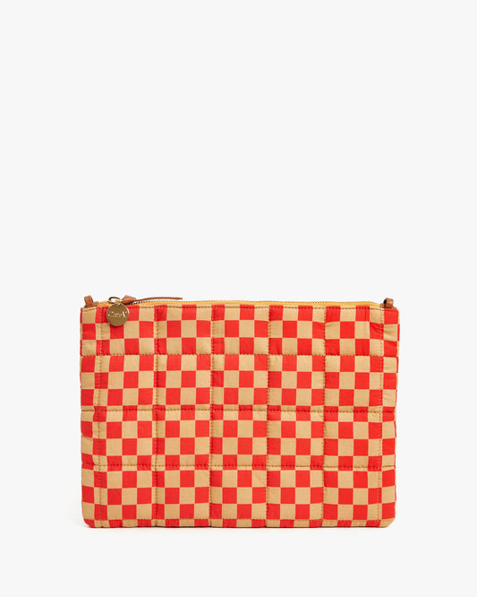 Grande Fanny in Natural Woven Checker