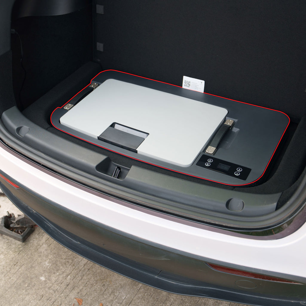 Refrigerador oculto para maletero Tesla