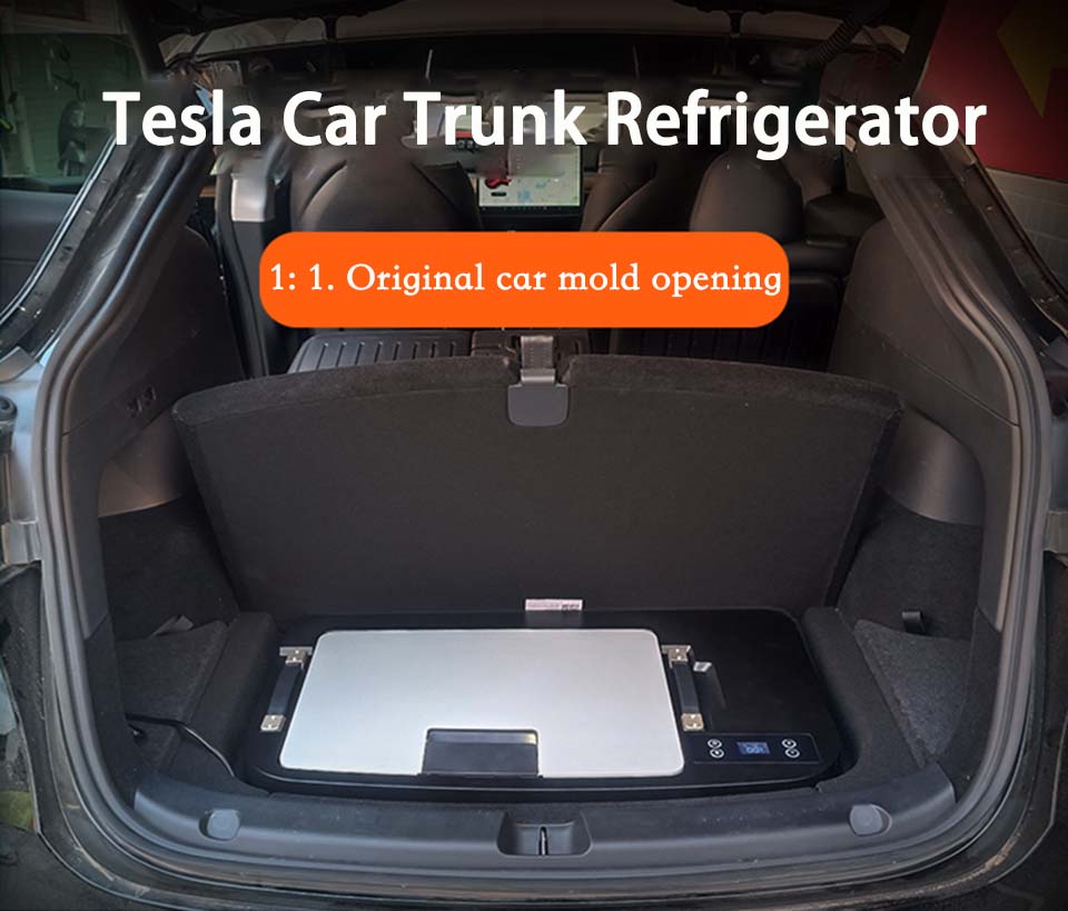 Tesla Car Refrigerator Trunk Fully Hidden