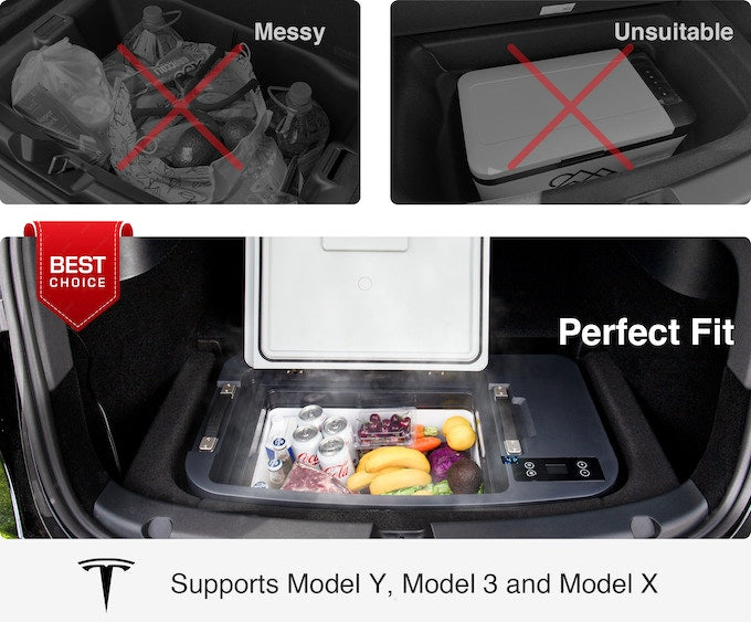 El mejor refrigerador para maletero secundario de Tesla