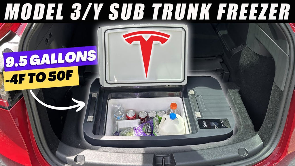 TeslaFridge powerful cooler for Tesla Model 3, Y and X Sub-Trunk