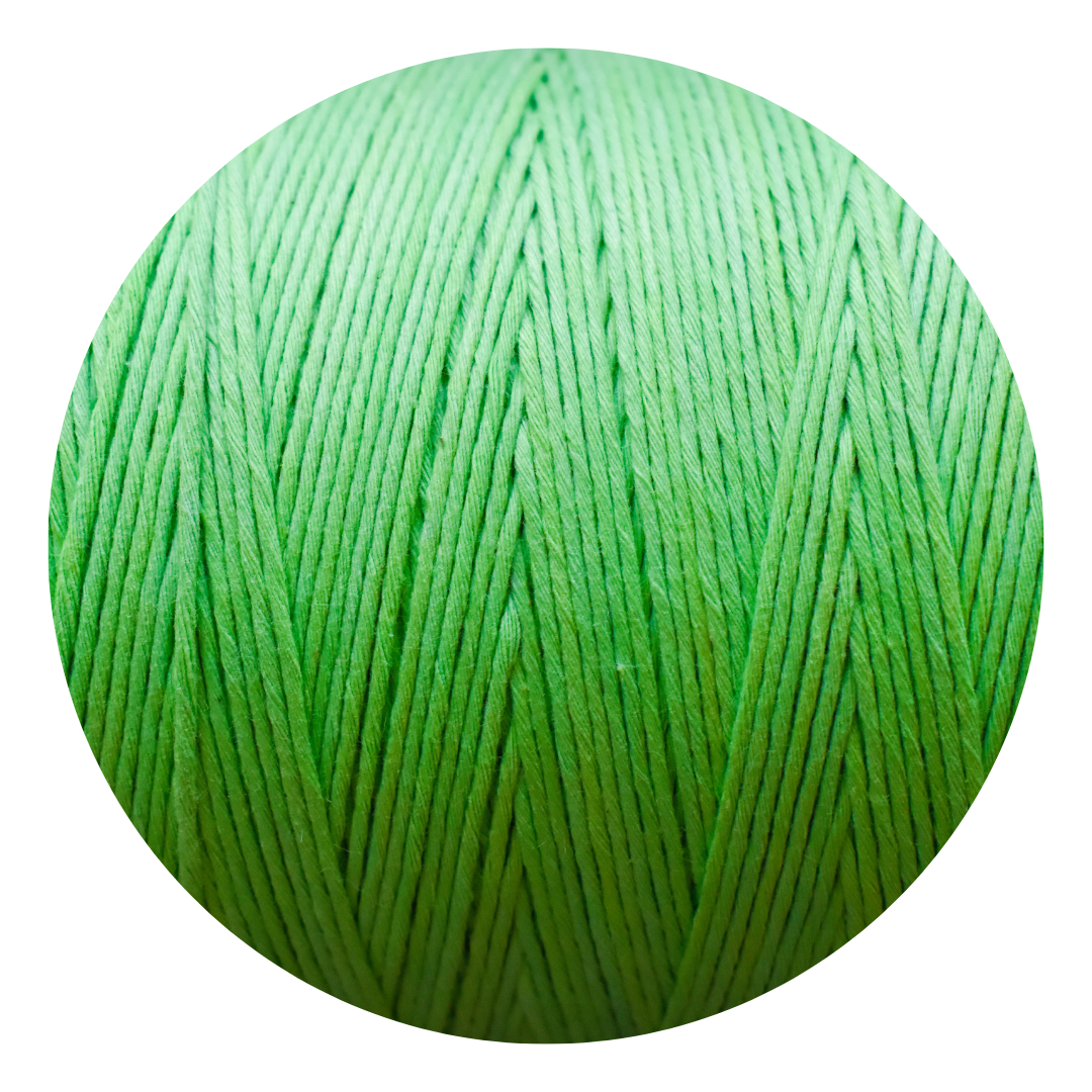 Hilo De Algodón Peinado Verde Limón – Tamatincrochet