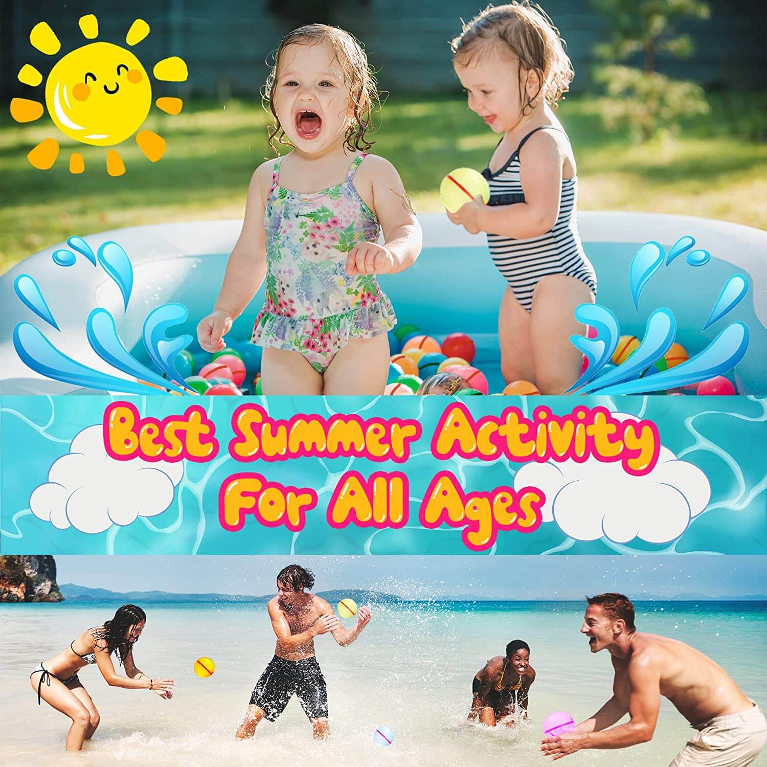 Soppycid Water Balloons best summer activity for all ages
