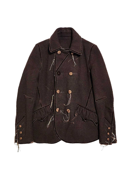 NUMBER (N)INE 1996 archives melton coat-