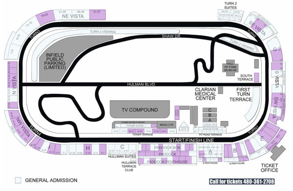 Indy 500 Seating Chart - Indy 500 Travel Package