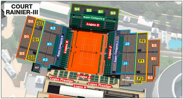 Monte Carlo Open Seating Chart