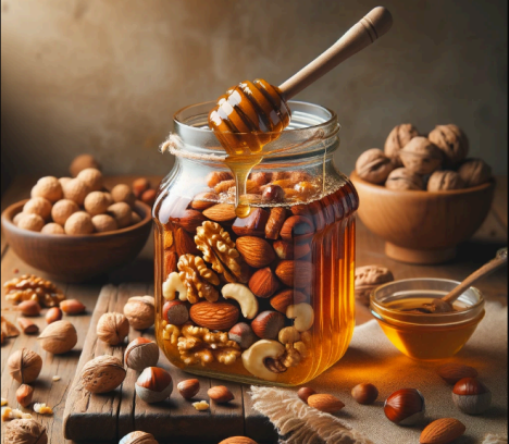 Benefits of Nuts Honey | Caveman Organics