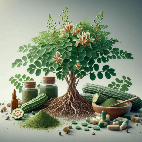Moringa Powder and Capsules | Organics Products