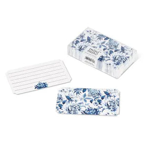 Blue Chintz Note Cards - The Elegant Farmer