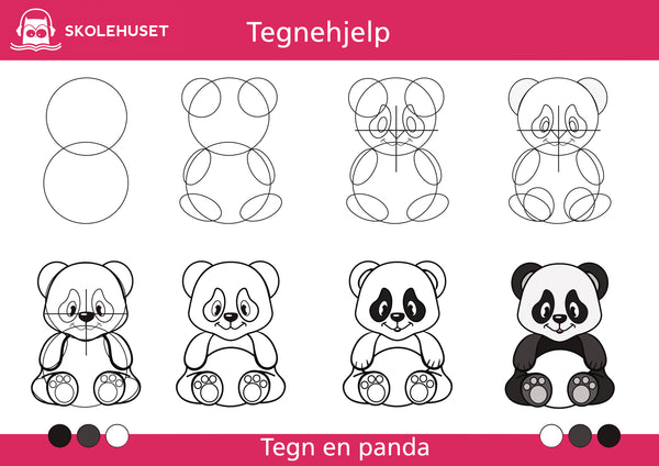Tegn en panda