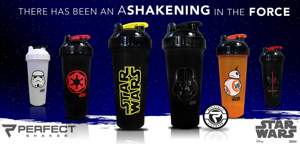 PerfectShaker Classic Star Wars Series Shaker Bottle, 800ml
