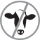 Icon of Cow Head in Crossed Line