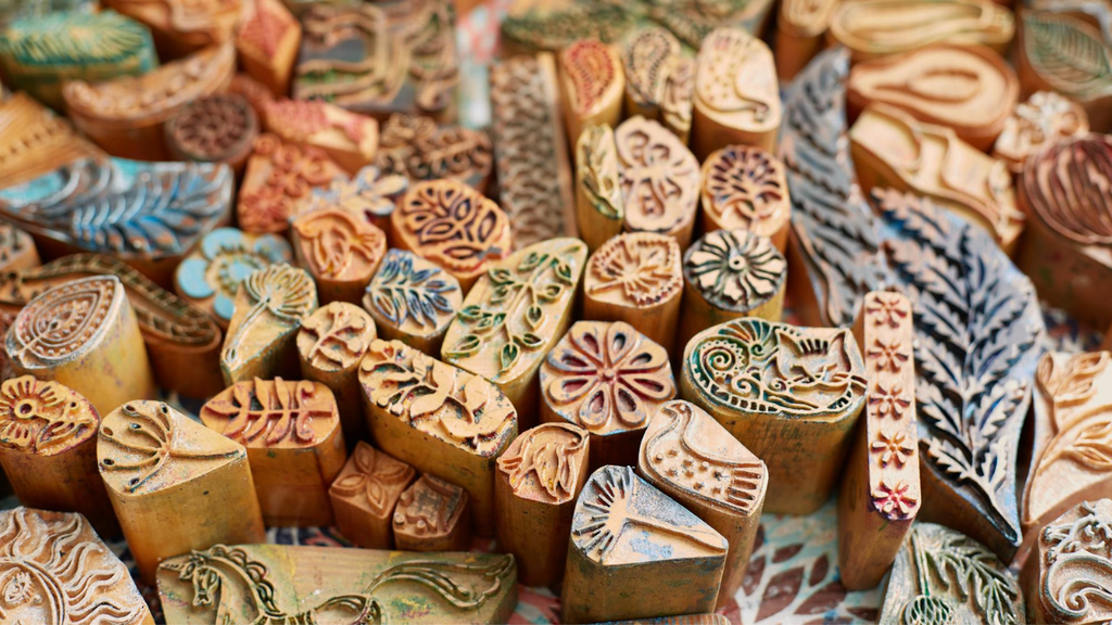 Blocks of block printing of Rajasthan