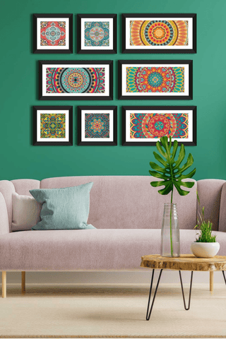 Transform Your Home with Mandala Wall Paintings -Paper Plane Design