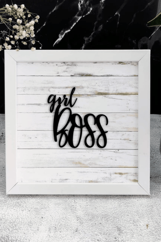 Girl Boss Table Frame