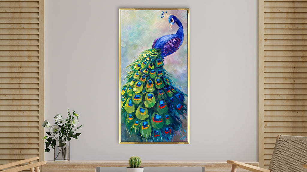 1,188 Peacock Wall Painting Images, Stock Photos, 3D objects