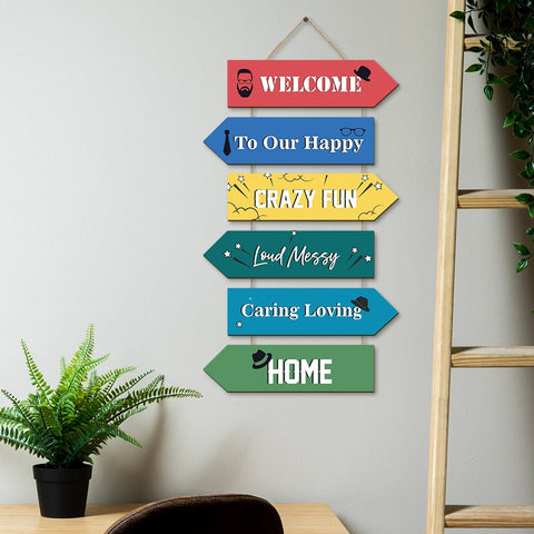 Wooden Wall Hanging For Study Room