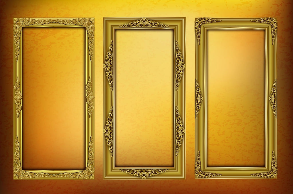 golden frames