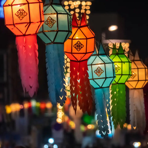 paper lantern for diwali decoration