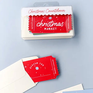 Christmas Coupon Kit | Large Coupons - Wrapped Gift Boutique