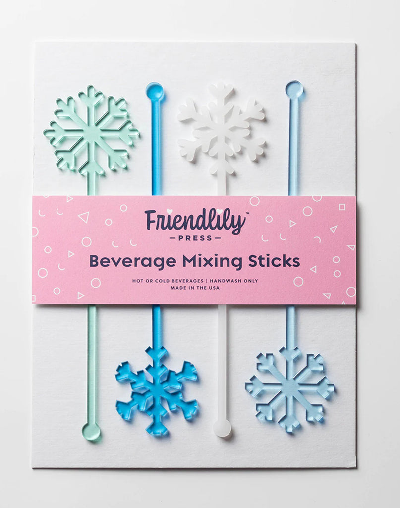 Drink Stirrer Sets by Friendlily Press Candy Cart