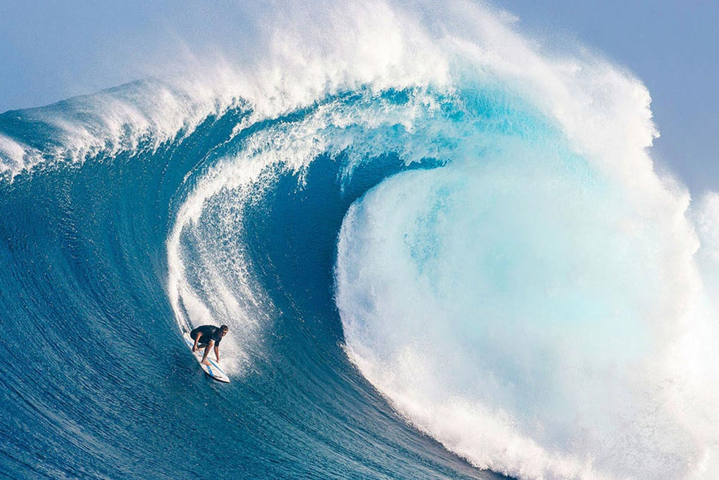 koa rothman surfing big waves on a pyzel padillac