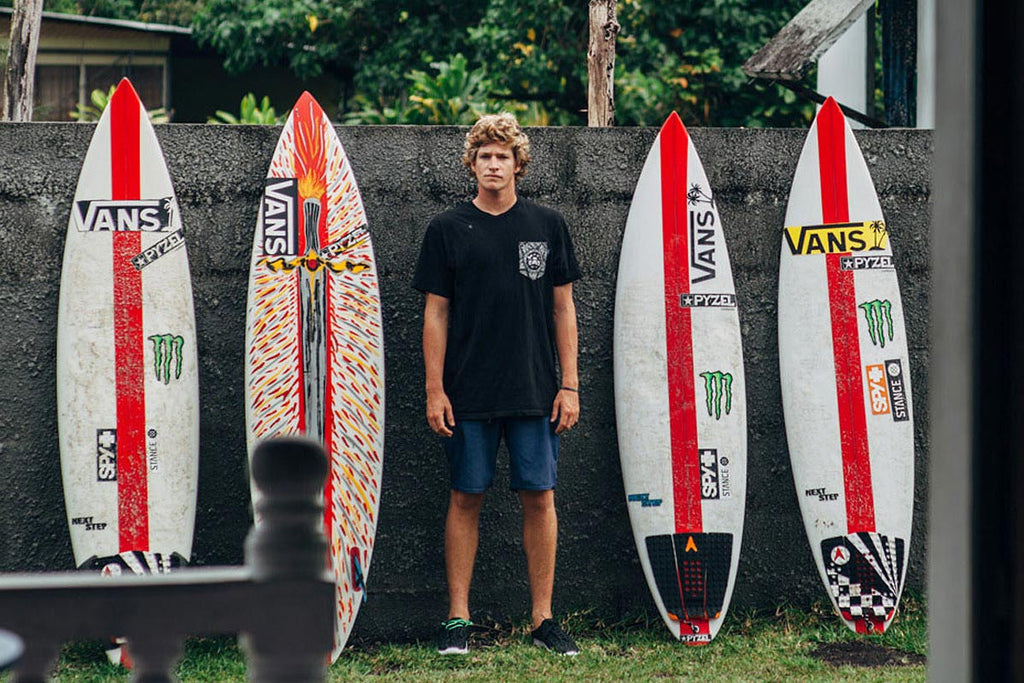 nathan florence pyzel surfboards