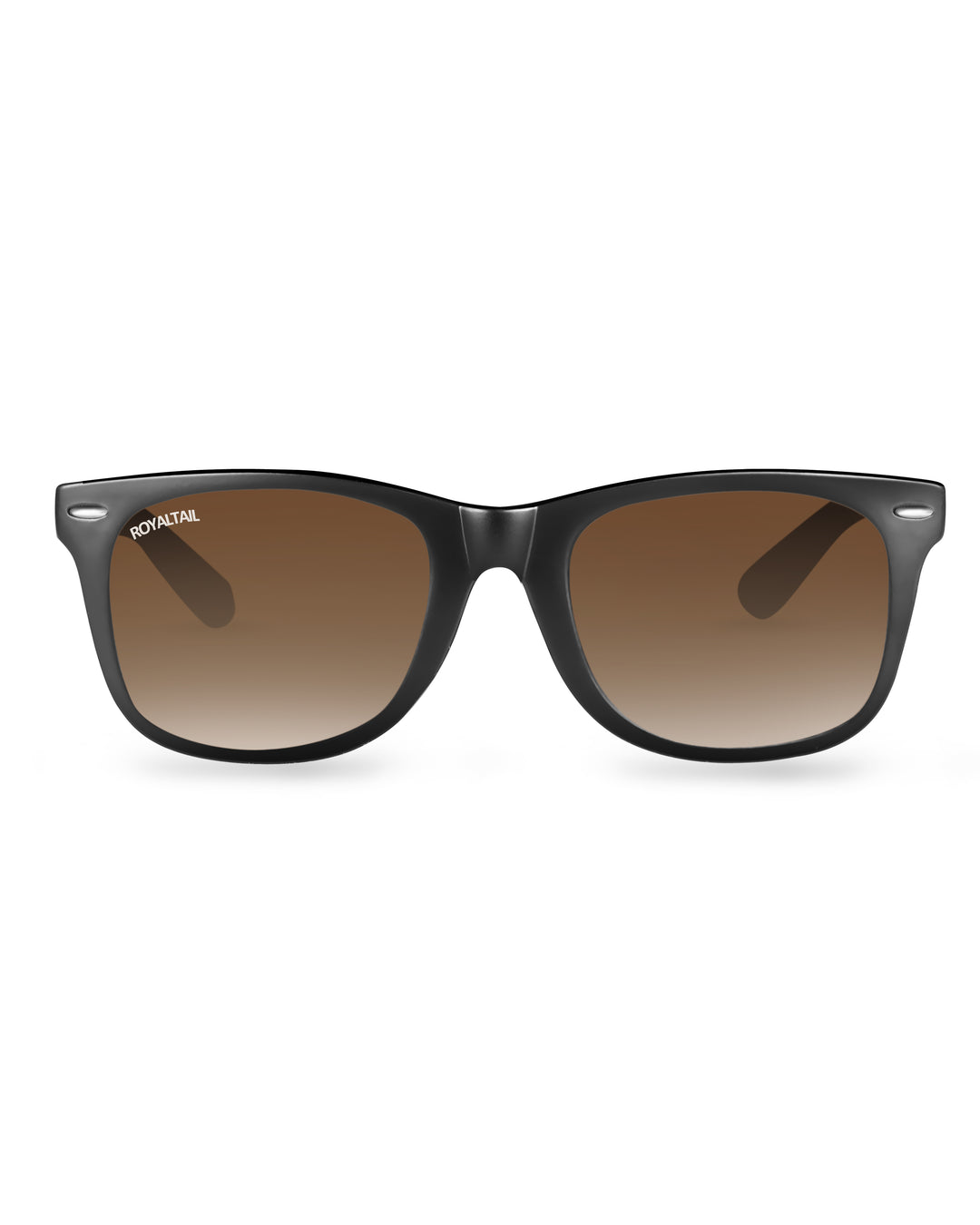 Buy Black Glass and Black Frame Wayfarer Sunglasses for Men and Women –  Royaltail