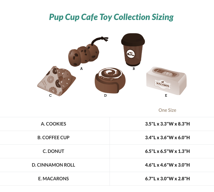 P.L.A.Y. Pet Lifestyle And You Pup Cup Cafe Collection