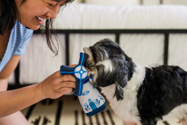 P.L.A.Y. Pet Lifestyle and You Totally Touristy Collection Plush Dog Toy | Shortie Friends