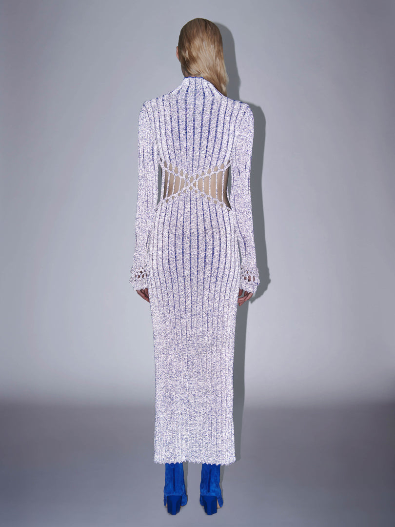 DION LEE | X Braid Reflective Dress | Blueprint