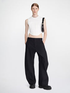 DION LEE | Toggle Parachute Pants | Black