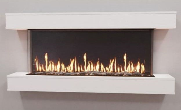 Best Realistic Electric Fireplace With Mantel