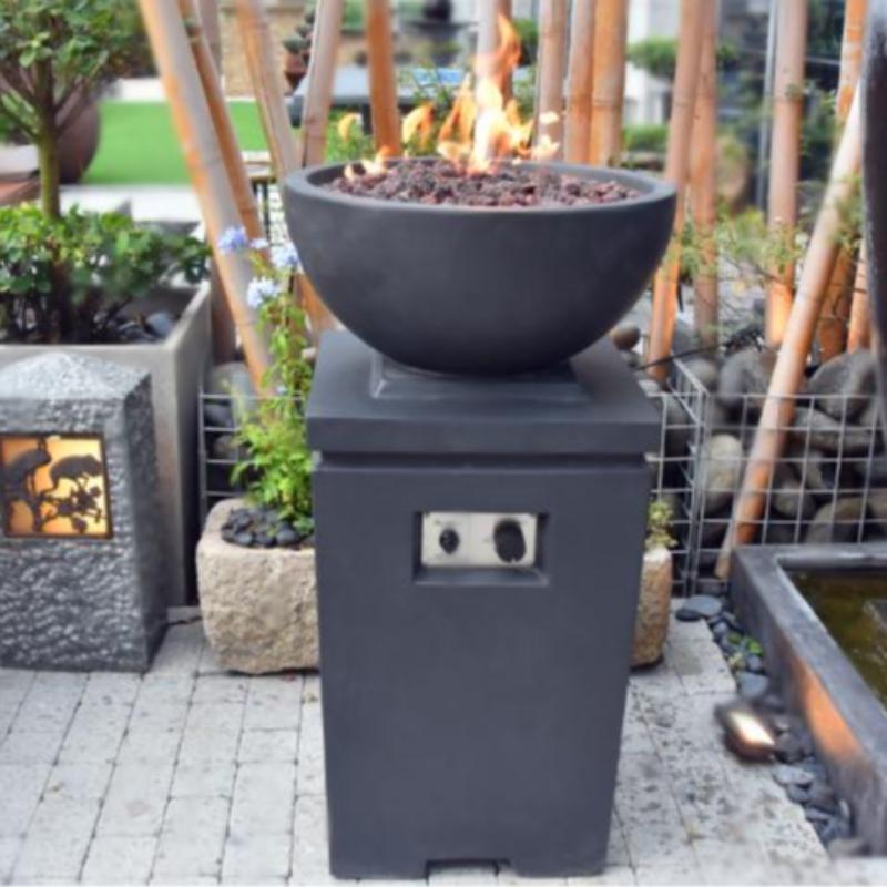 Modeno Exeter Concrete Fire Pit Column