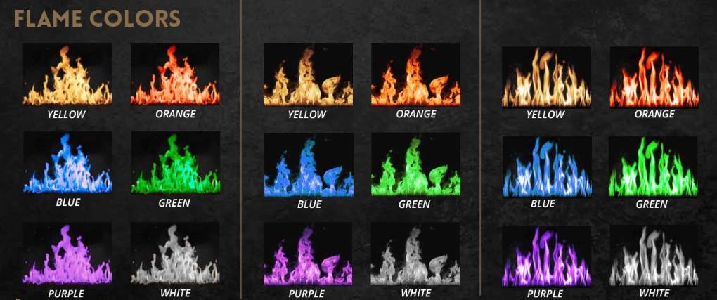 Modern Flames Orion Traditional 6 Flame Colors