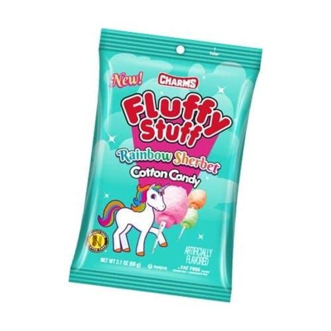 CHARMS FLUFFY STUFF PEG BAG - COTTON CANDY LARGE - Ultimate Party