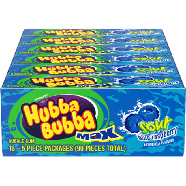 Hubba Bubba Max Straw/water 18Ct – Jack's Candy