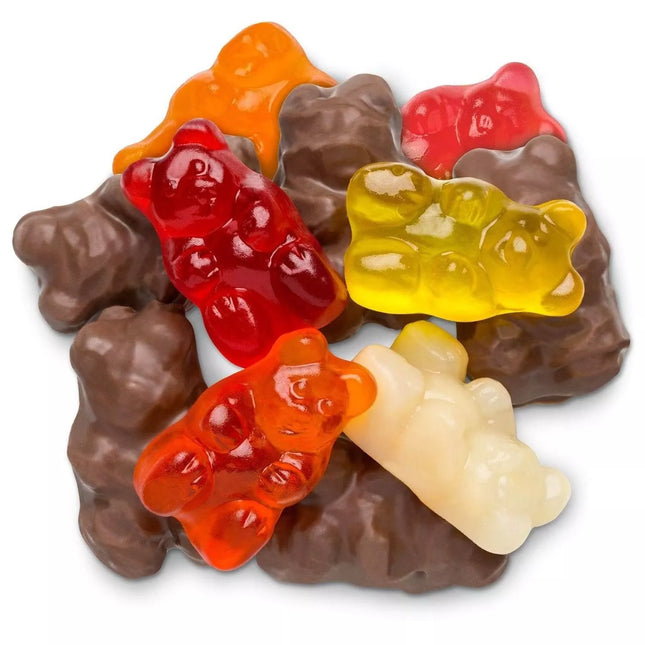 Milk Chocolate Covered Gummy Bears - Angell and Phelps Chocolate Factory