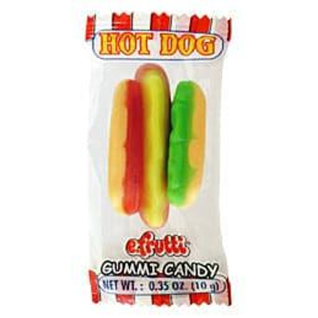 .com : Albert's Super Gummy Hot Dog, Tutti Frutti Flavored, 5.29 oz :  Grocery & Gourmet Food
