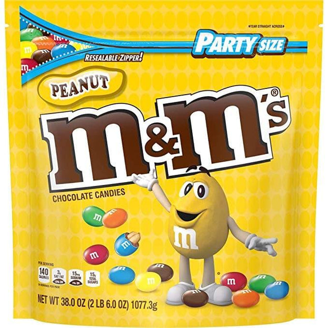  M&M's Limited Edition Milk Chocolate Candy featuring Purple  Candy, Party Size 38 oz Bulk Resealable Bag Pack of 2 : Books