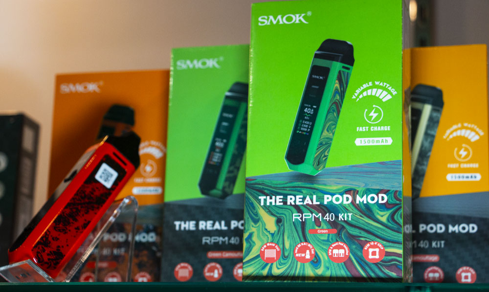 SMOK RPM 40 Pod Mod Kit on display