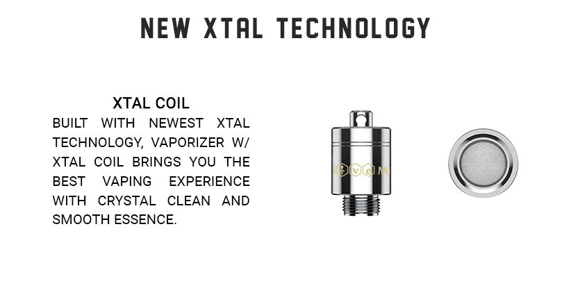 Tecnología XTAL para la bobina XTAL 5pk sobre fondo blanco.